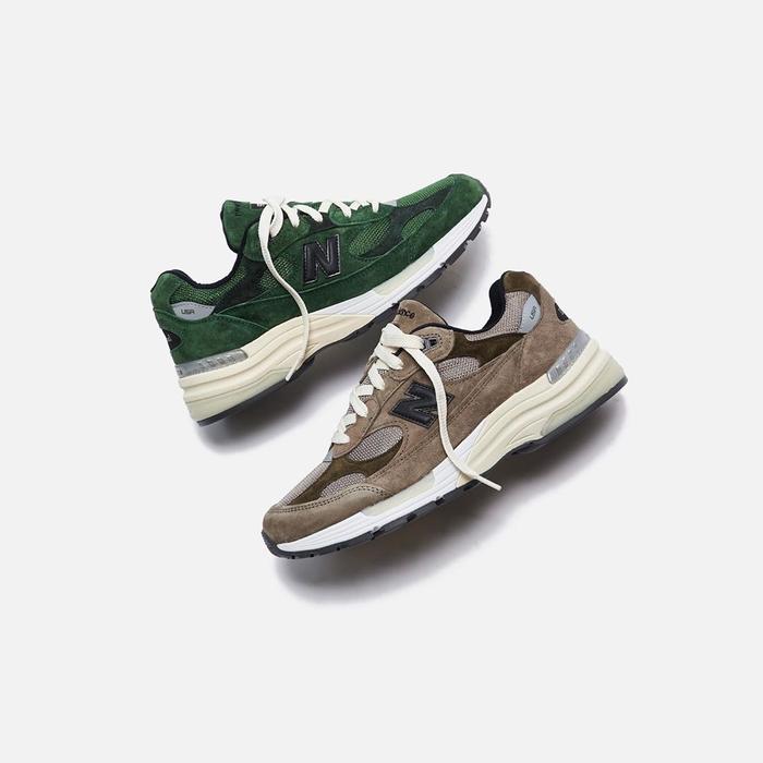 New Balance 992 x JJJJound Green & grey