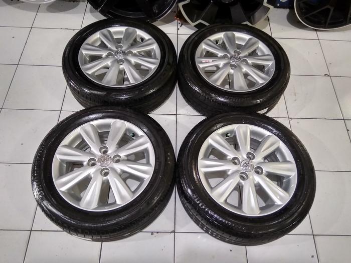 Velg mobil second bekasi STD Yaris R15+ban Brio,Vios,Agya,Datsun,Kia