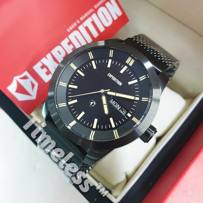 Jam Tangan Pria Expedition E 6773 M Steel
