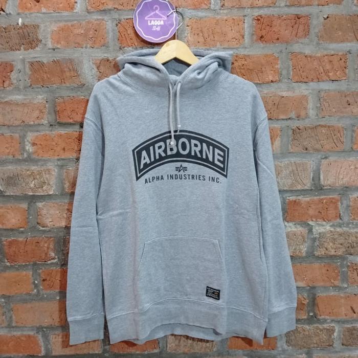 hoodie ALPHA INDUSTRIES INC branded