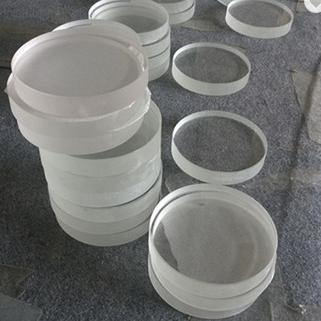 kaca tempered tahan panas diameter 125mm x tebal 8mm
