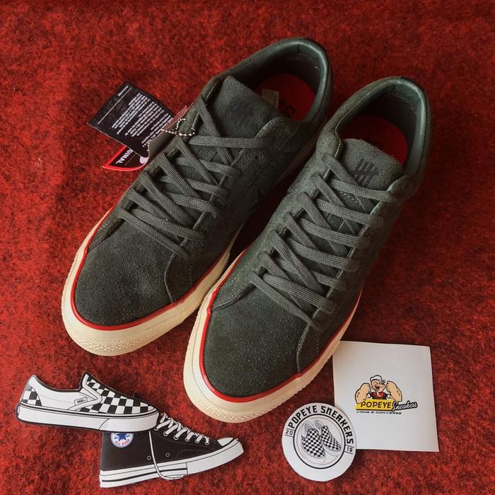 CONVERSE ONE STAR UNDEFEATED OLIVE WHITE