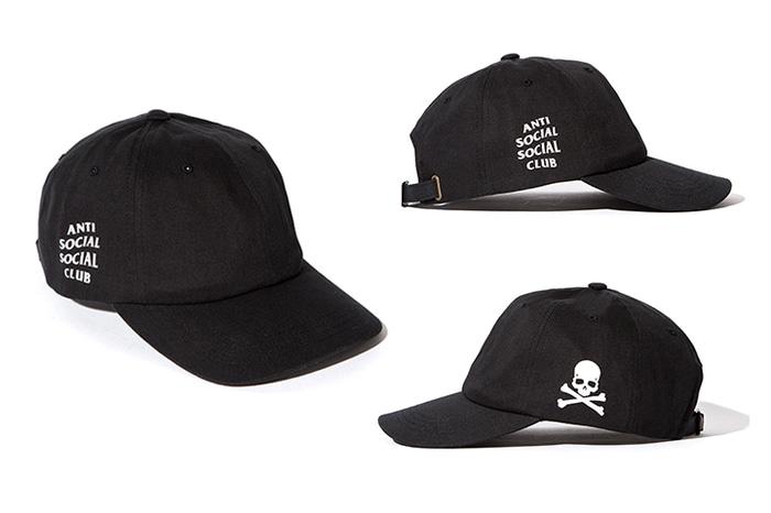 TOPI ANTI SOCIAL SOCIAL CLUB X MASTERMIND JAPAN,COWOK, CEWEK,HITAM,