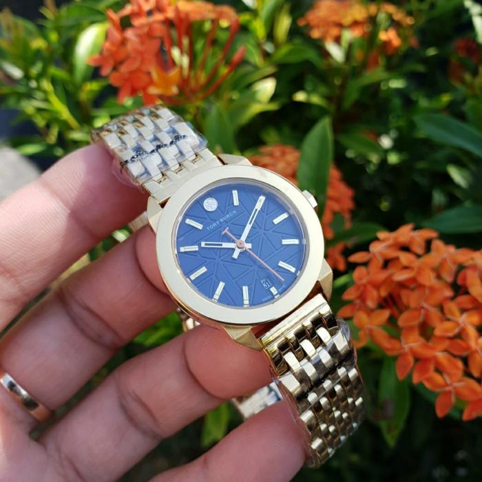 Jam Tangan Wanita Merek Tory Burch TRB 8002 TRB8002 Original BM 2.8cm