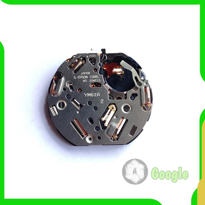 Mesin jam tangan YM62A Pengganti mesin jam Seiko 7T62 Original