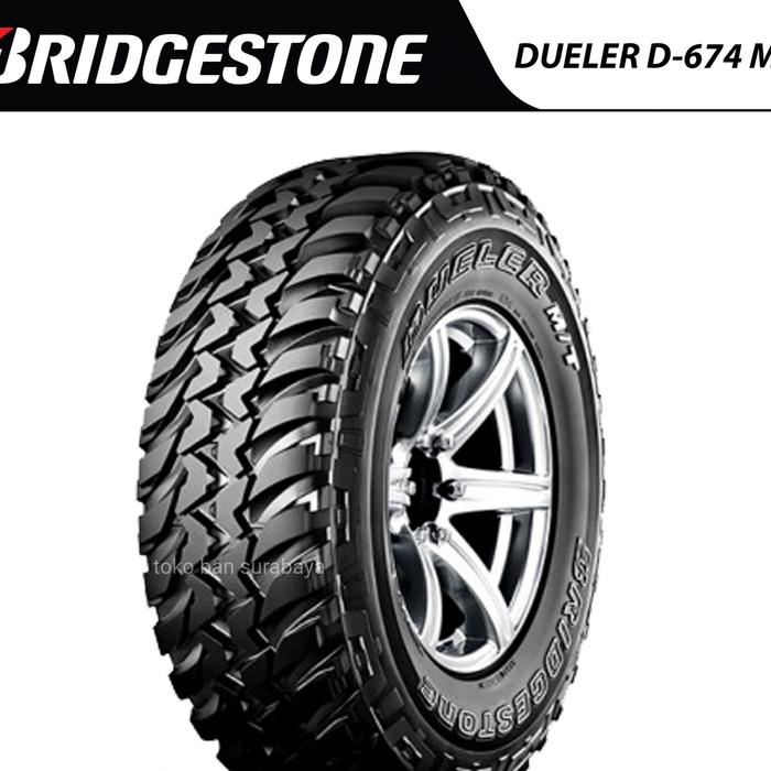 ban Bridgestone 30X9.5 r15 30 9 5 15 r15 r 15 D674 M/T OWT
