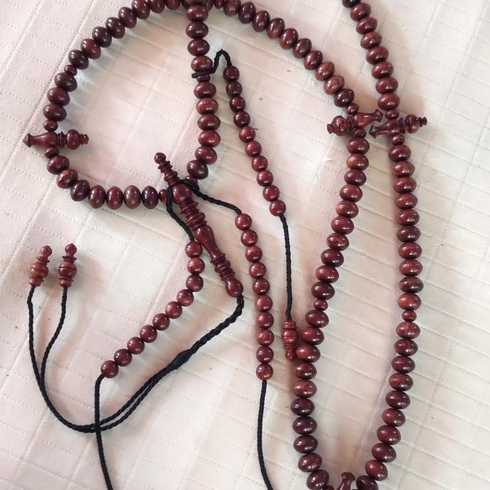 TASBIH TIJANI GALIH KAYU NAGASARI SUPER 14MM