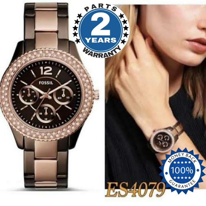 Jam Tangan Fossil Wanita Original Garansi Resmi ES4079
