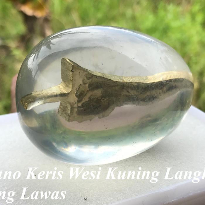 Kristal Kuno Wesi Kuning Asli Kalimantan