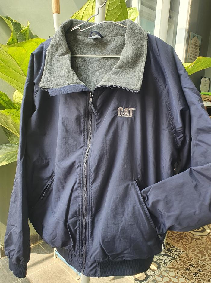 Jaket Pria Caterpillar Fleece CAT Jacket