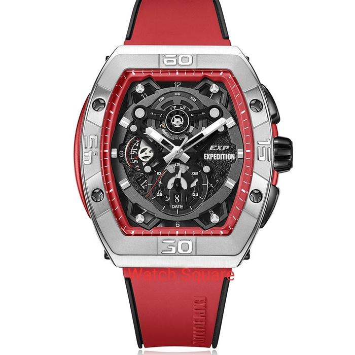 Expedition Original E6800M Red Silver Jam Pria Original