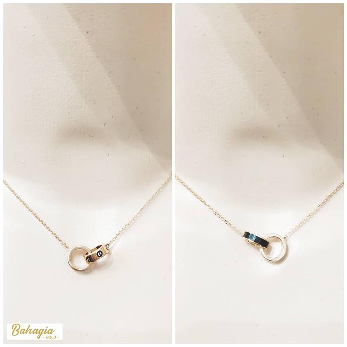 Kalung Emas kadar 750 UBS Rose Gold