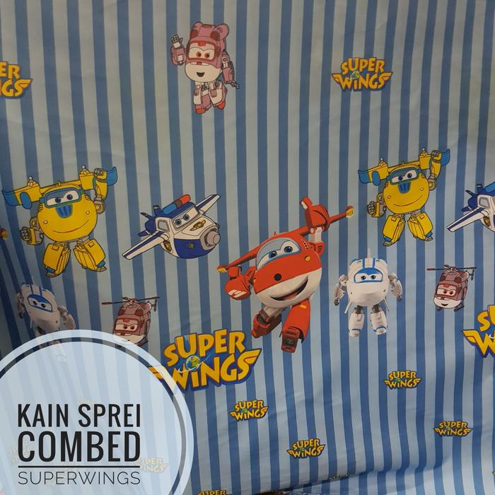 KAIN SPREI COMBED SUPERWINGS
