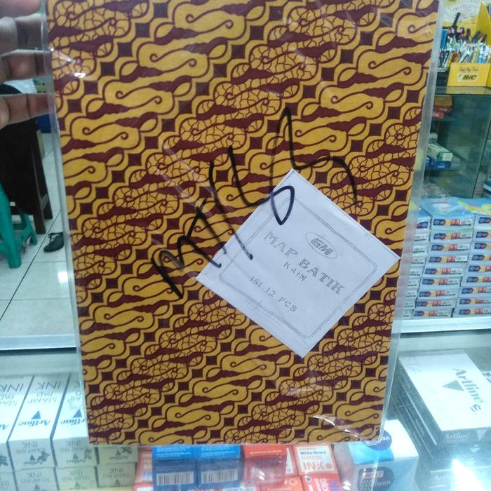 Map batik kain