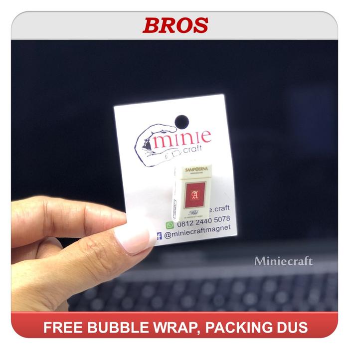 BROS PIN HIJAB MINIATUR SAMPOERNA A MILD