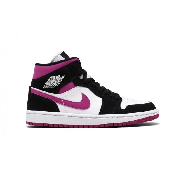 NIKE AIR JORDAN 1 MID BLACK CACTUS FLOWER ORIGINAL