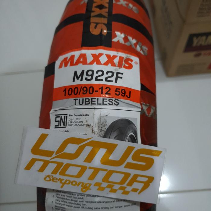 Ban Maxxis 100/90-12 Motor Scoopy Depan