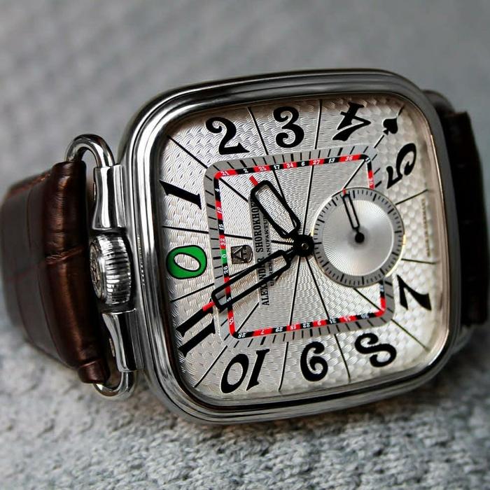 Alexander Shorokhoff Dostoevsky Automatic Brown Leather