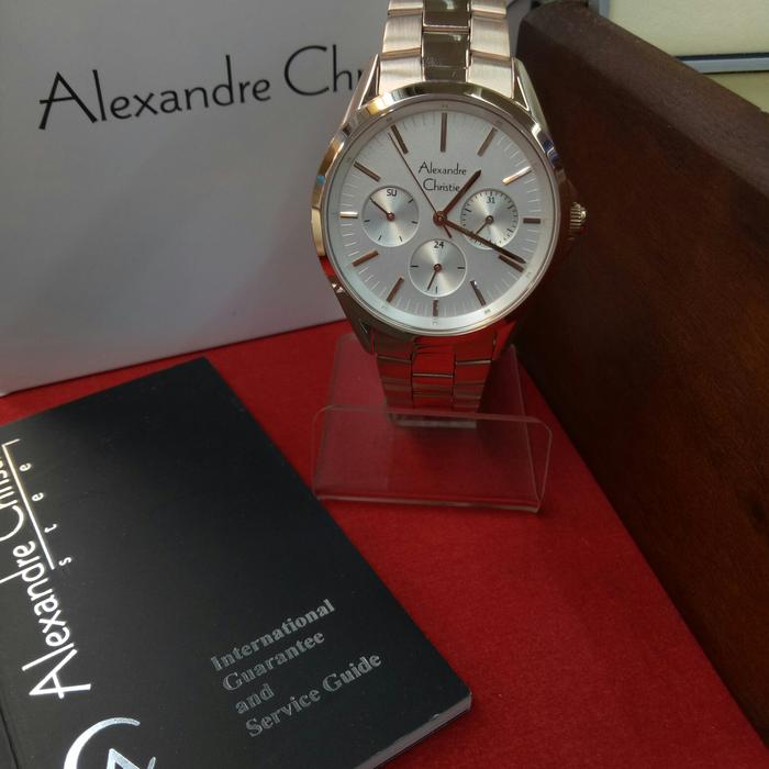 Jam Tangan Analog Wanita Alexandre Christie AC 2890 BF ALL Stainless