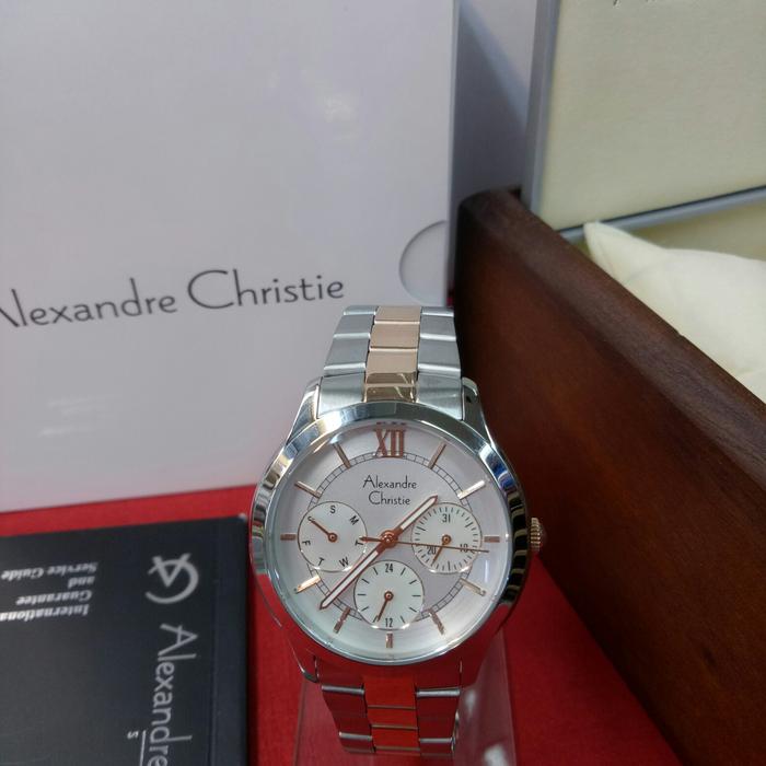 Jam Tangan Analog Wanita Alexandre Christie AC 2815 BF ALL Stainless
