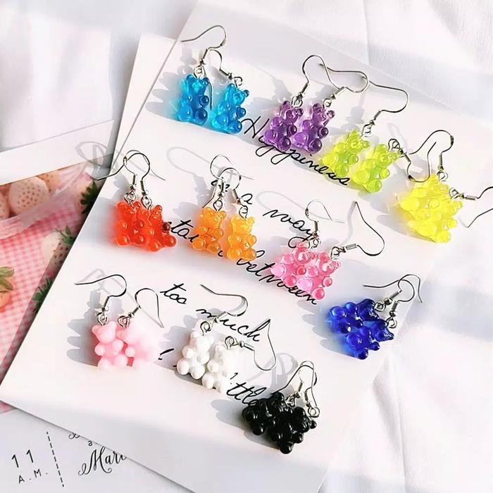 Gummy Bear Earring - Anting Permen Yupi Wanita