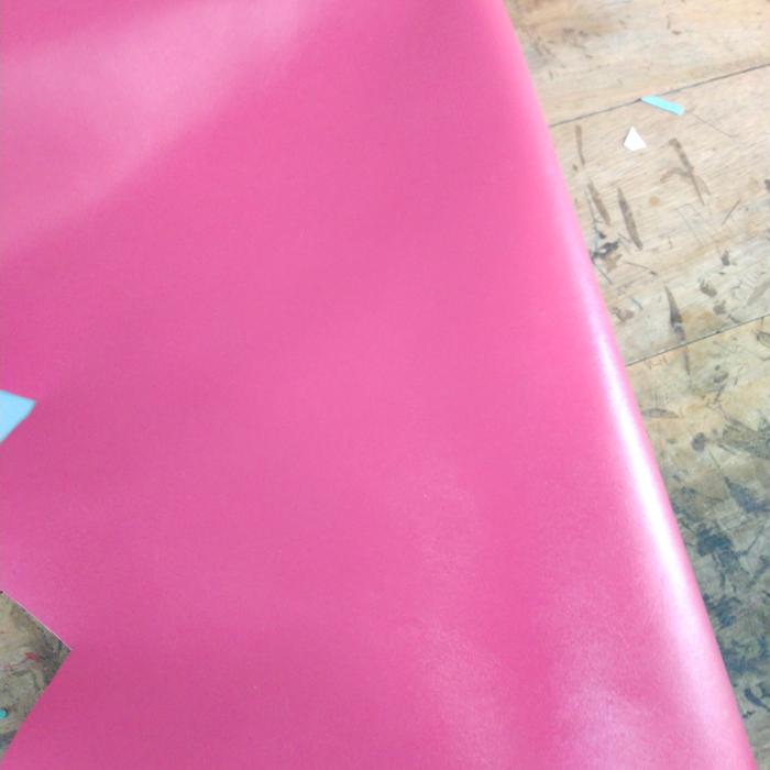 kulit sapi lembaran warna pink