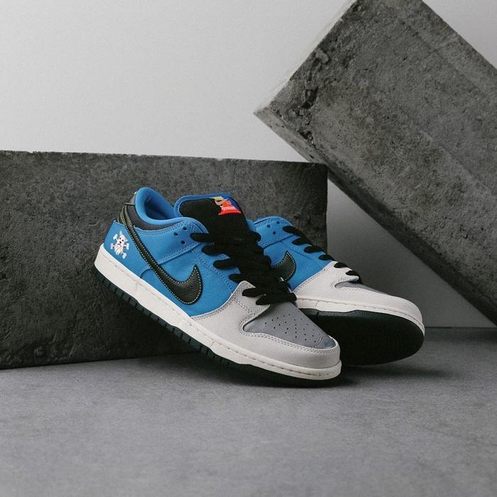 Instant Skateboard x Nike SB Dunk Low “Blue Hero”