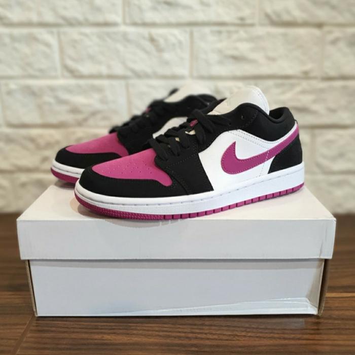 Nike Air Jordan 1 Low WMNS Black Cactus Flower