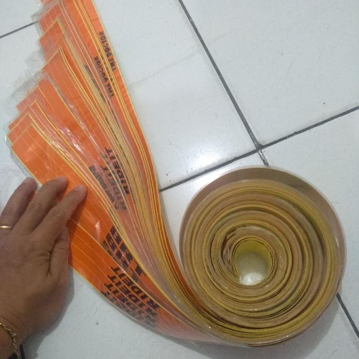 skotlet list velg panjang isi 4,,, warna nyala oren,,,,,bertulisan