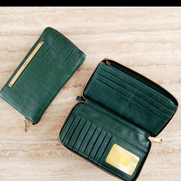 Fossil liza Phone Wallet Green spruce