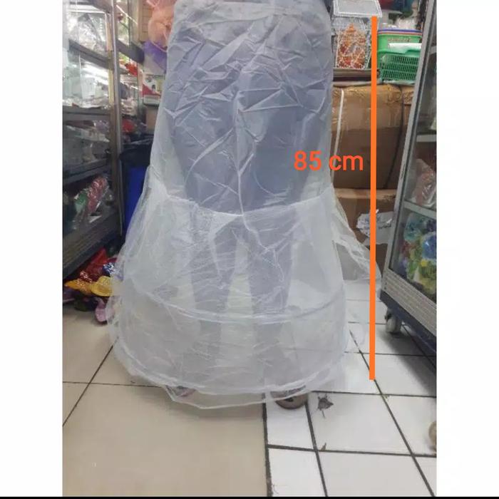 Petticoat 2 ring susun kawat/Rok pengembang Dalaman Pengantin