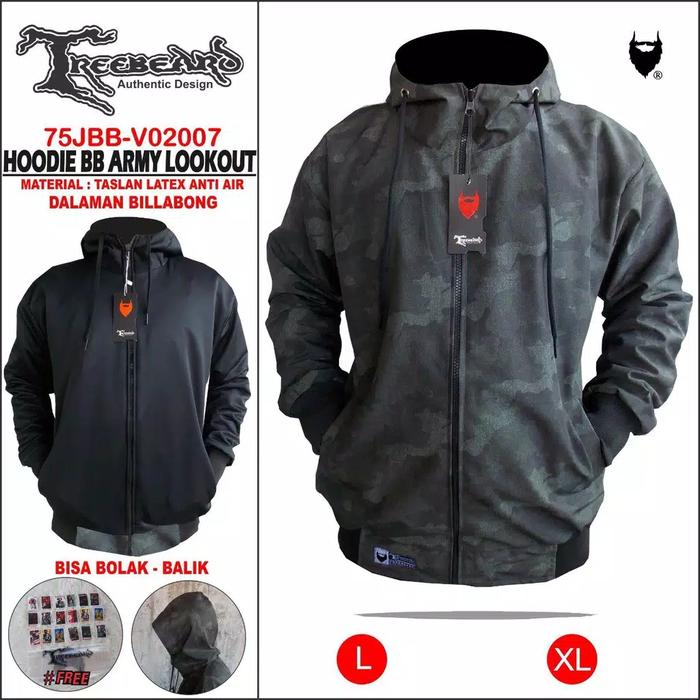 JAKET BOLAK BALIK TREEBEARD TASLAN LATEX 2