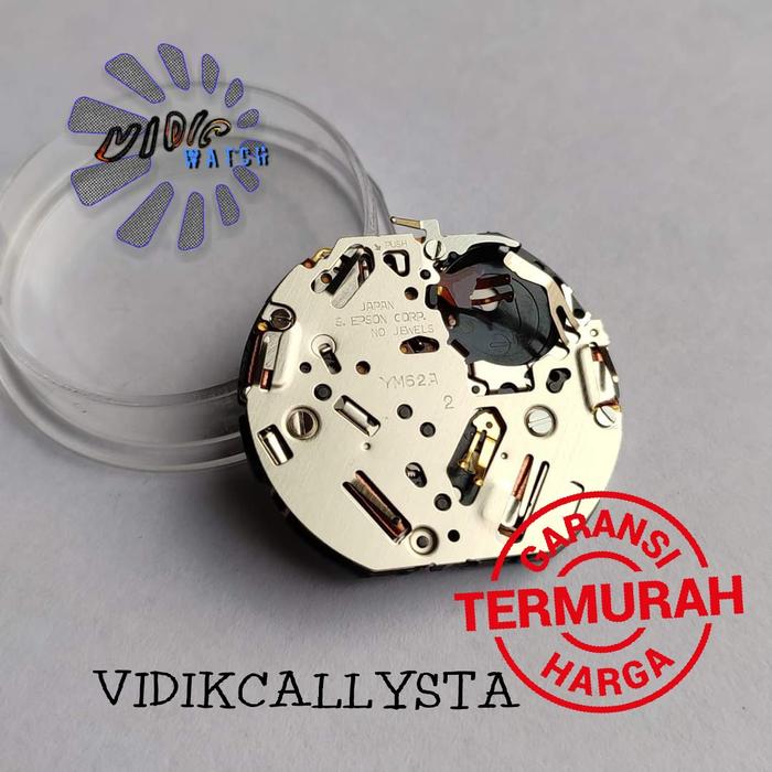 Pengganti mesin jam Seiko 7T62 YM62A Original Mesin jam YM62A