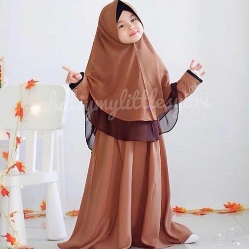 IYORA SYARI KIDS Gamis Anak Perempuan Terbaru 2020 Usia 4 - 6 Tahun