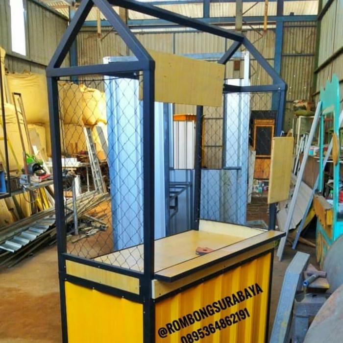 Booth Kontainer custom design Free ongkir