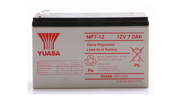 Battery UPS YUASA 12V 7AH ORIGINAL BERGARANSI