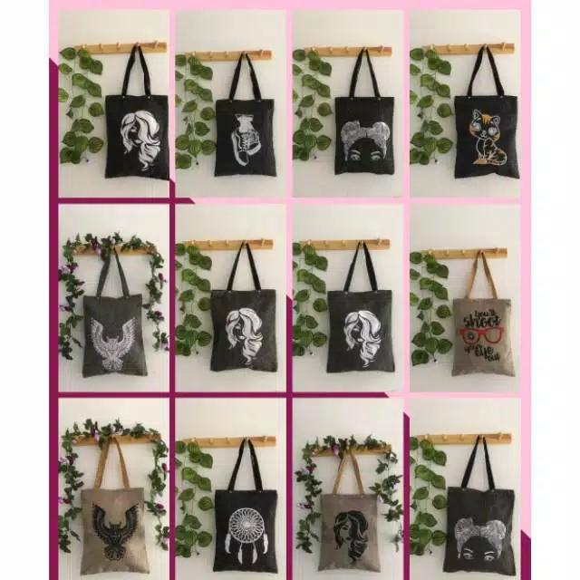 Tote bag goni-tas selempang goni-tas tote bag wanita-tas tote bag pria
