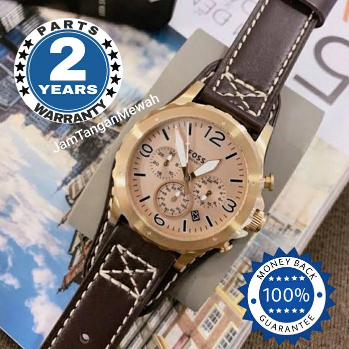 Jam Tangan Fossil Pria Original Garansi Resmi JR1495 Nate