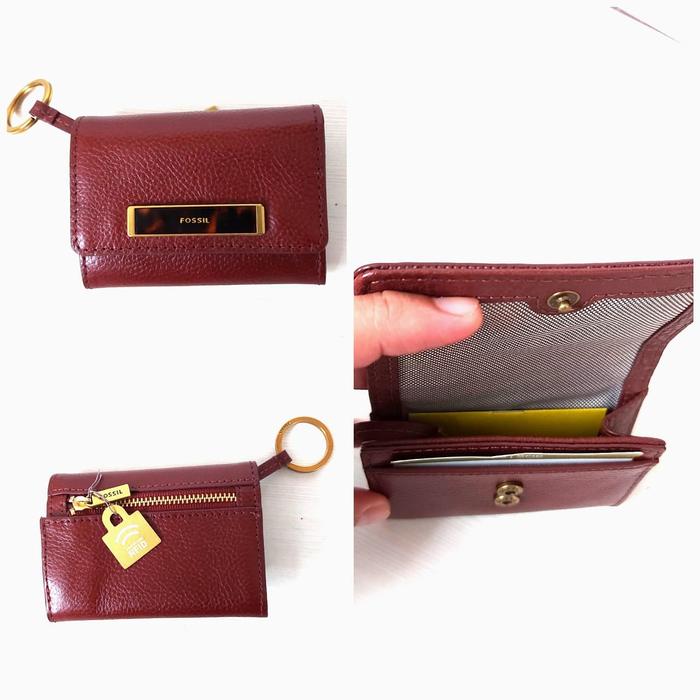 DOMPET WANITA FOSSIL ORI BLAKE SMALL FLAP HENNA