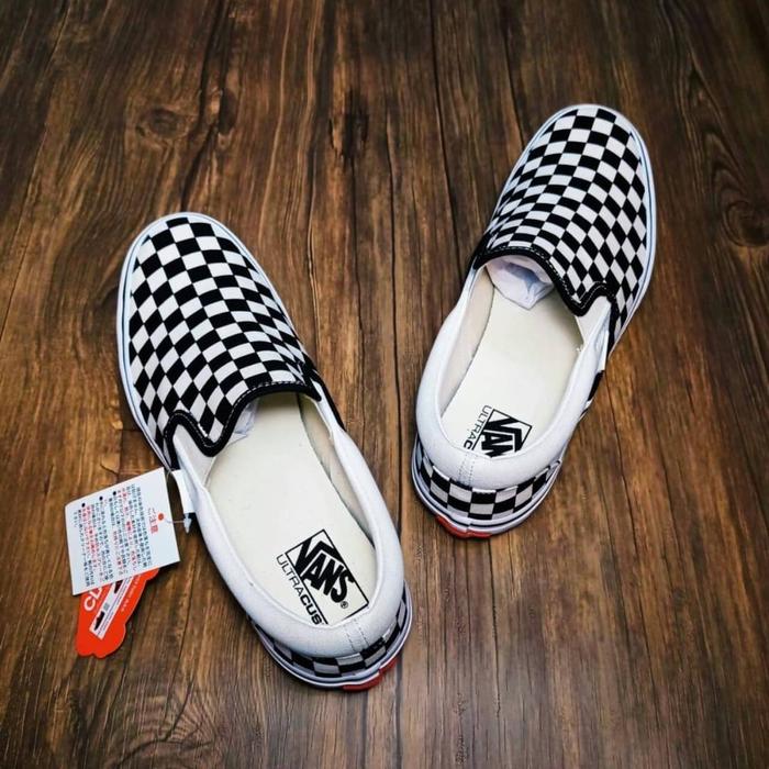 Vans Slip-On CheckerBoard Black / White Japan Market Original