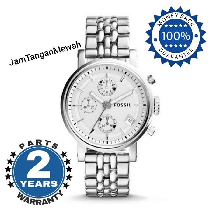 Jam Tangan Fossil Wanita Original Garansi Resmi ES2198 Boyfriend