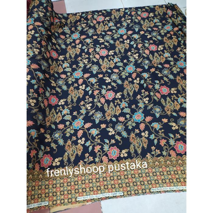 kain batik meteran semi sutra halus / bahan batik meteran semi sutra h
