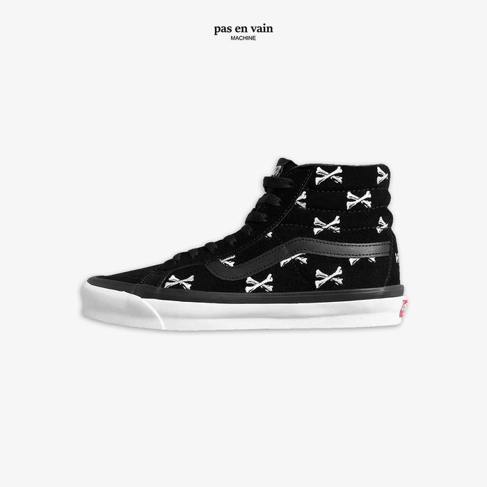 Vans WTAPS Crossbones SK8 Hi Black 100% Original