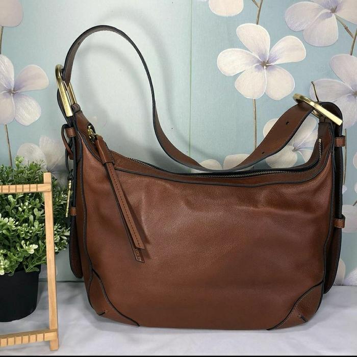 fossil hannah hobo brown original