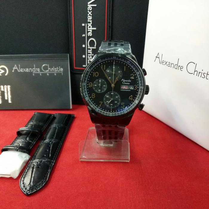 Jam Tangan Analog Pria Alexandre Christie Ac 6492 MC Stainless Steel