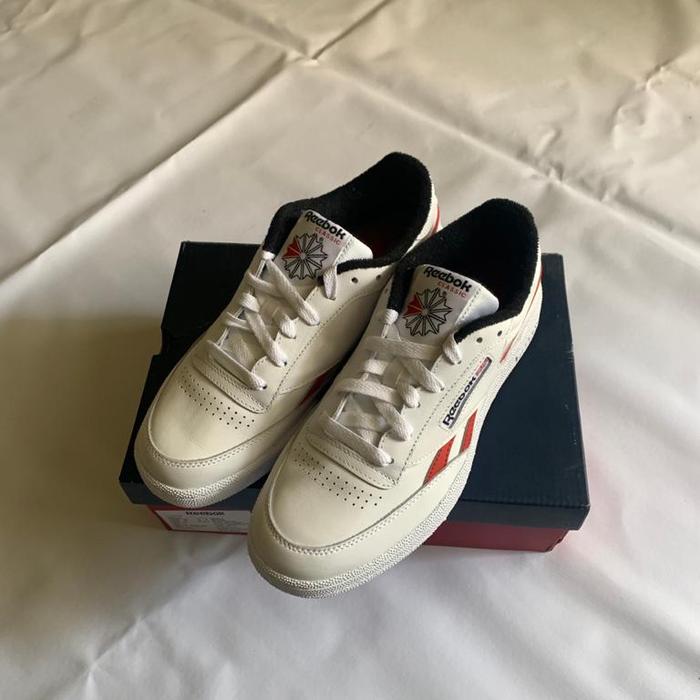 Reebok c85 white red