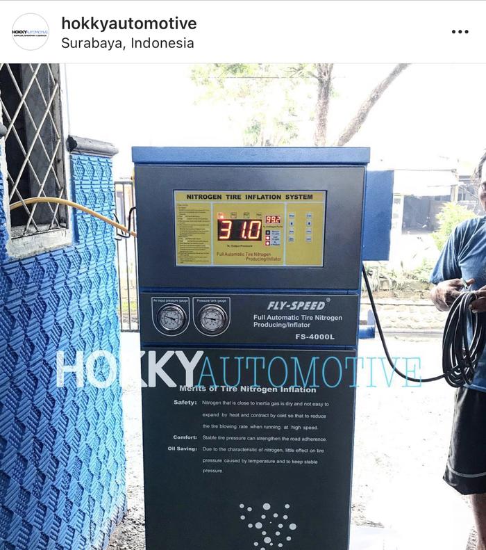mesin nitrogen flyspeed FS4000L bisa motor dan mobil original / FLYSPEED mesin nitrogen generator