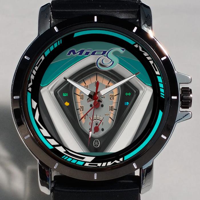 Jam Tangan Custom Pria Wanita Speedometer Yamaha Mio S