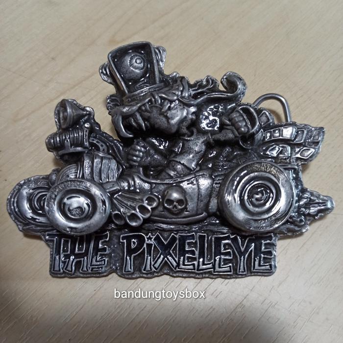 Belt Buckle atau Kepala Sabuk Fourspeed Metalwerks x The Pixeleye