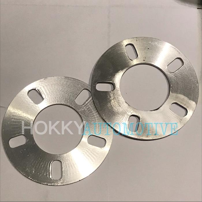 spacer lubang 5 pcd 114 tebal 5mm untuk ganjal velg mobil hrv, apv / spicer velg mobil pcd 114 luban